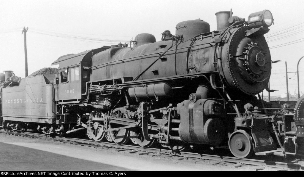 PRR 3598, H-9S, 1949